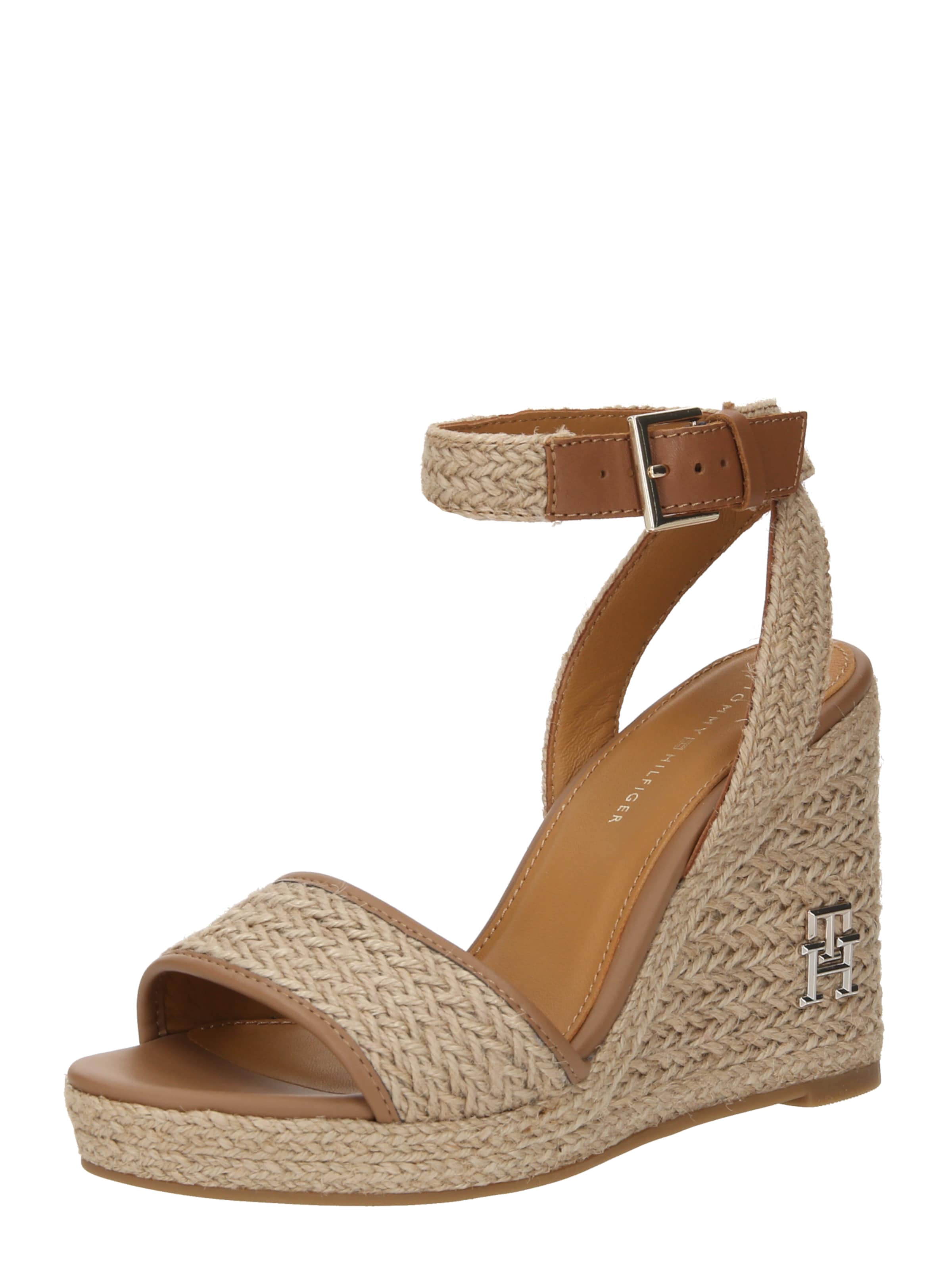 TOMMY HILFIGER Сандали в бежово: отпред