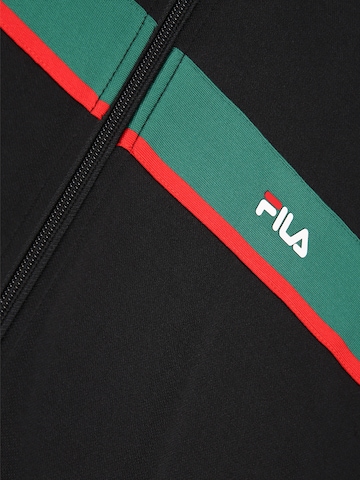 FILA Кофта на молнии 'SAGANO' в Черный