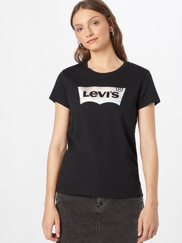 LEVI'S ® - Camisa 'The Perfect Tee' em preto: frente