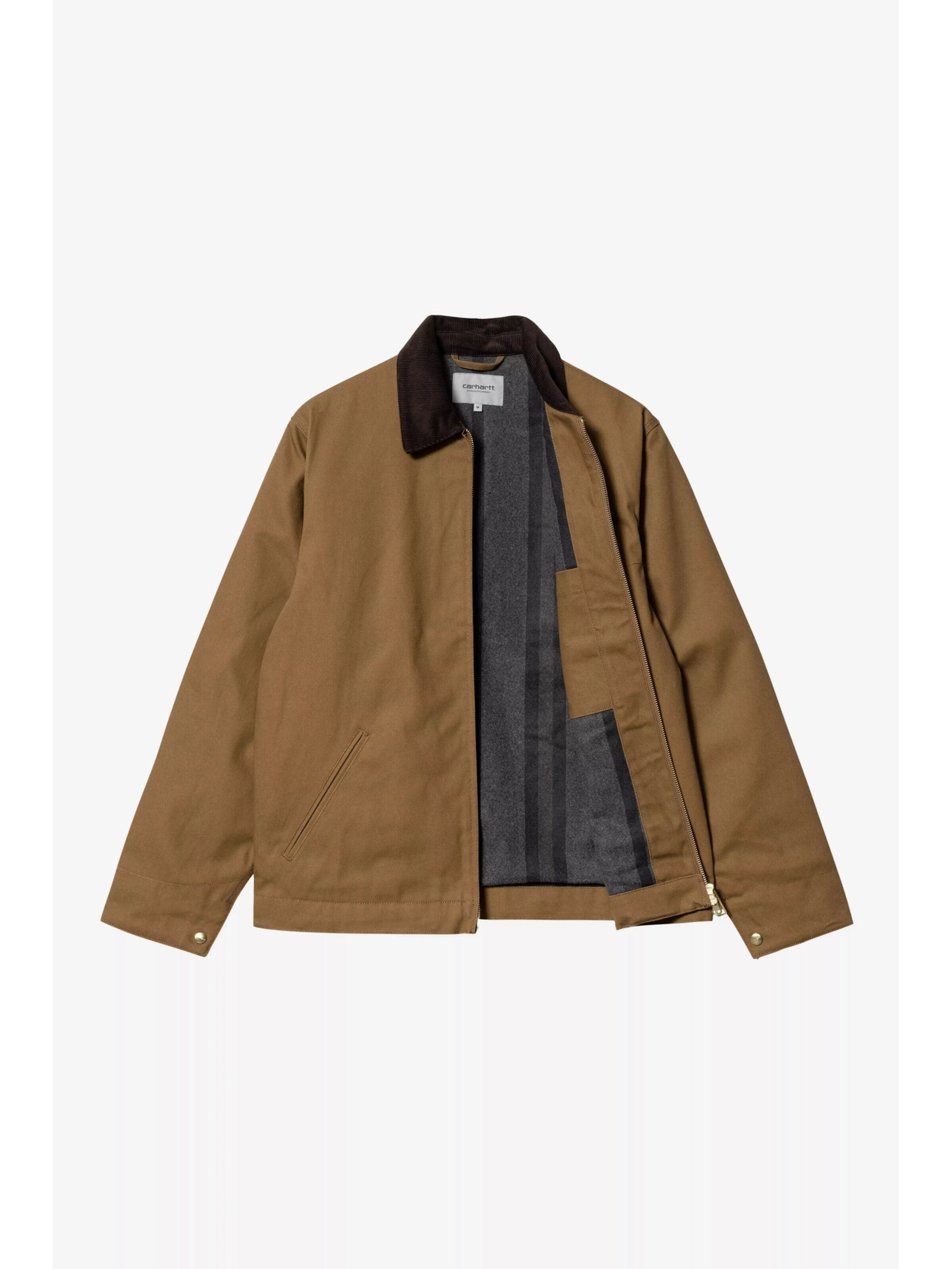 Carhartt WIP Φθινοπωρινό και ανοιξιάτικο μπουφάν 'DETROIT' σε καφέ