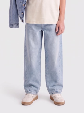Only & Sons Junior Loosefit Jeans 'OSJFade' i blå: framsida