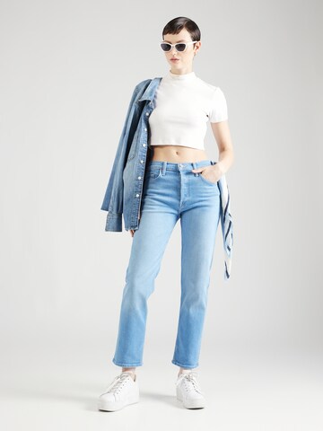 MOTHER Regular Jeans 'THE TOMCAT FLOOD' in Blau