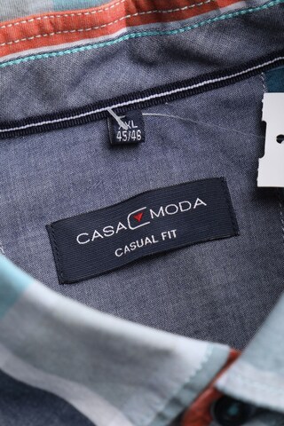 CASAMODA Button Up Shirt in S in Blue