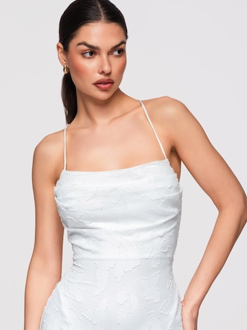 Robe de soirée Ombre en blanc