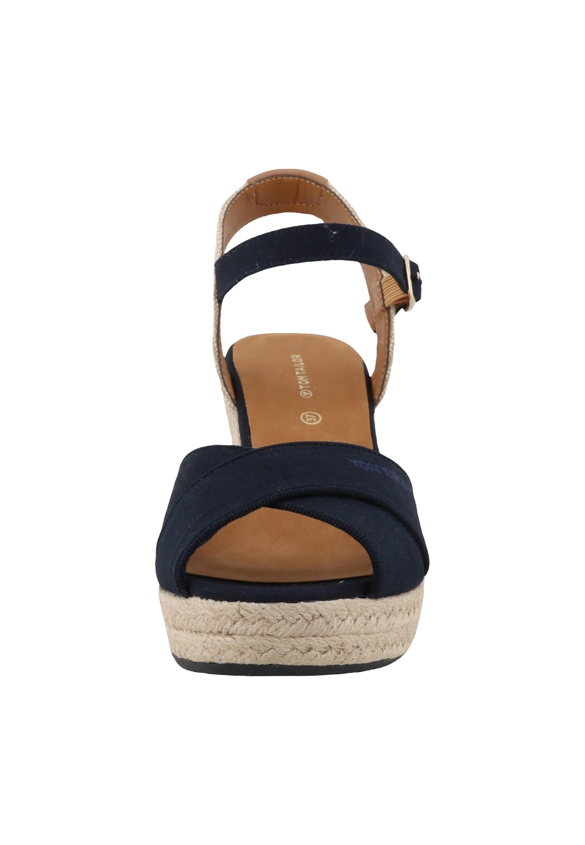 TOM TAILOR Sandale in Blau