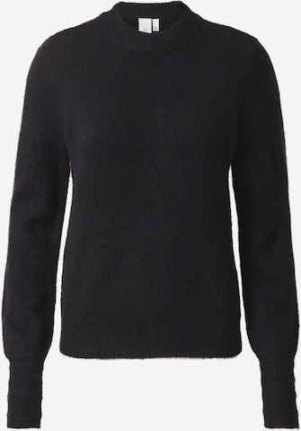 Pull-over 'JULIETTA' Y.A.S en noir : devant