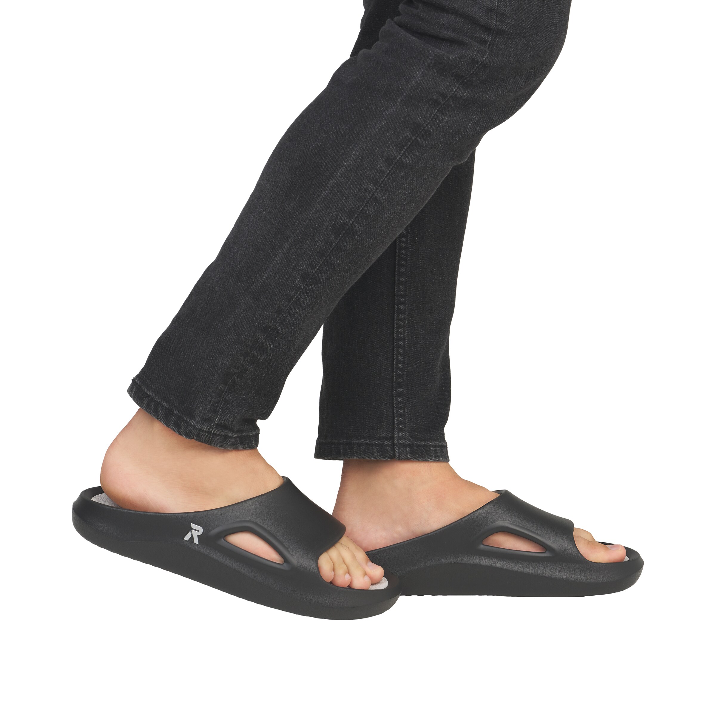 Mule Rieker Sport en noir