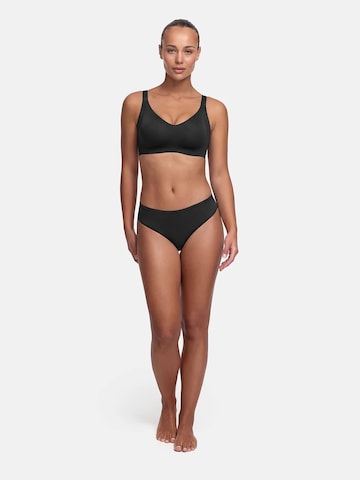 cfab Push-up Behå 'Seamless Compact Push-Up BH' i svart