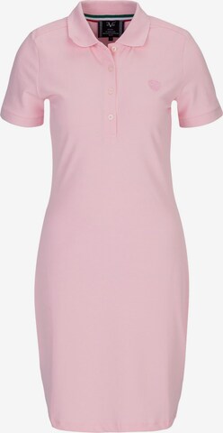 19V69 ITALIA Obleka 'Birte' | roza barva: sprednja stran