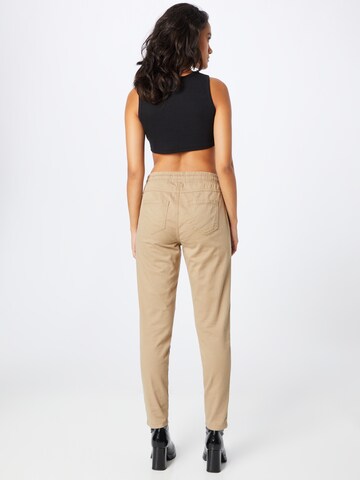 Cartoon Tapered Broek in Beige