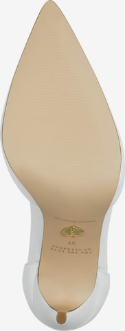 Tamaris Heart & Sole Γόβες slingback σε λευκό