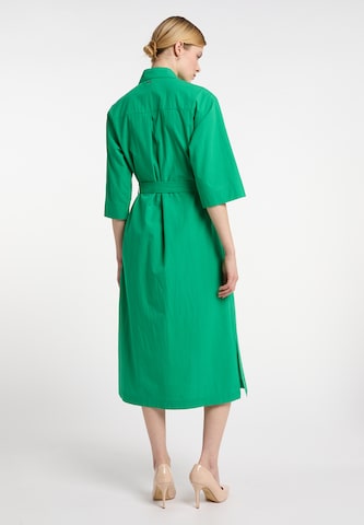 Robe-chemise DreiMaster Klassik en vert