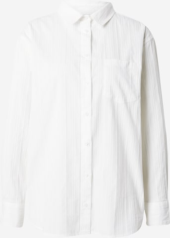 WRANGLER Bluza | bela barva: sprednja stran
