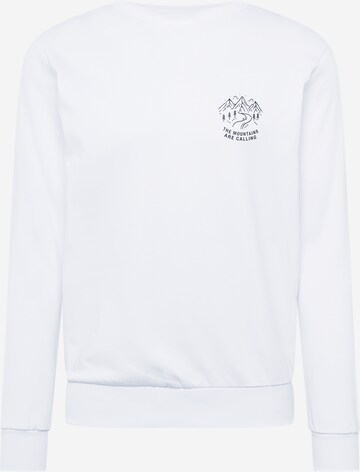 WESTMARK LONDON Sweatshirt 'Line Call' in Weiß: predná strana