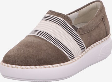 WALDLÄUFER Classic Flats in Grey: front