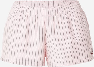 HOLLISTER Pyjamahose in Pink: Vorderseite