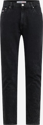 Tommy Jeans - regular Vaquero en negro: frente