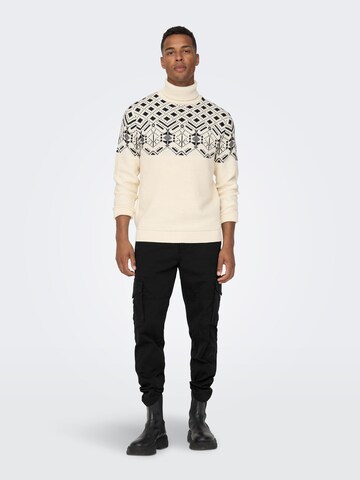 Only & Sons Конический (Tapered) Брюки-карго 'ONSDean' в Черный