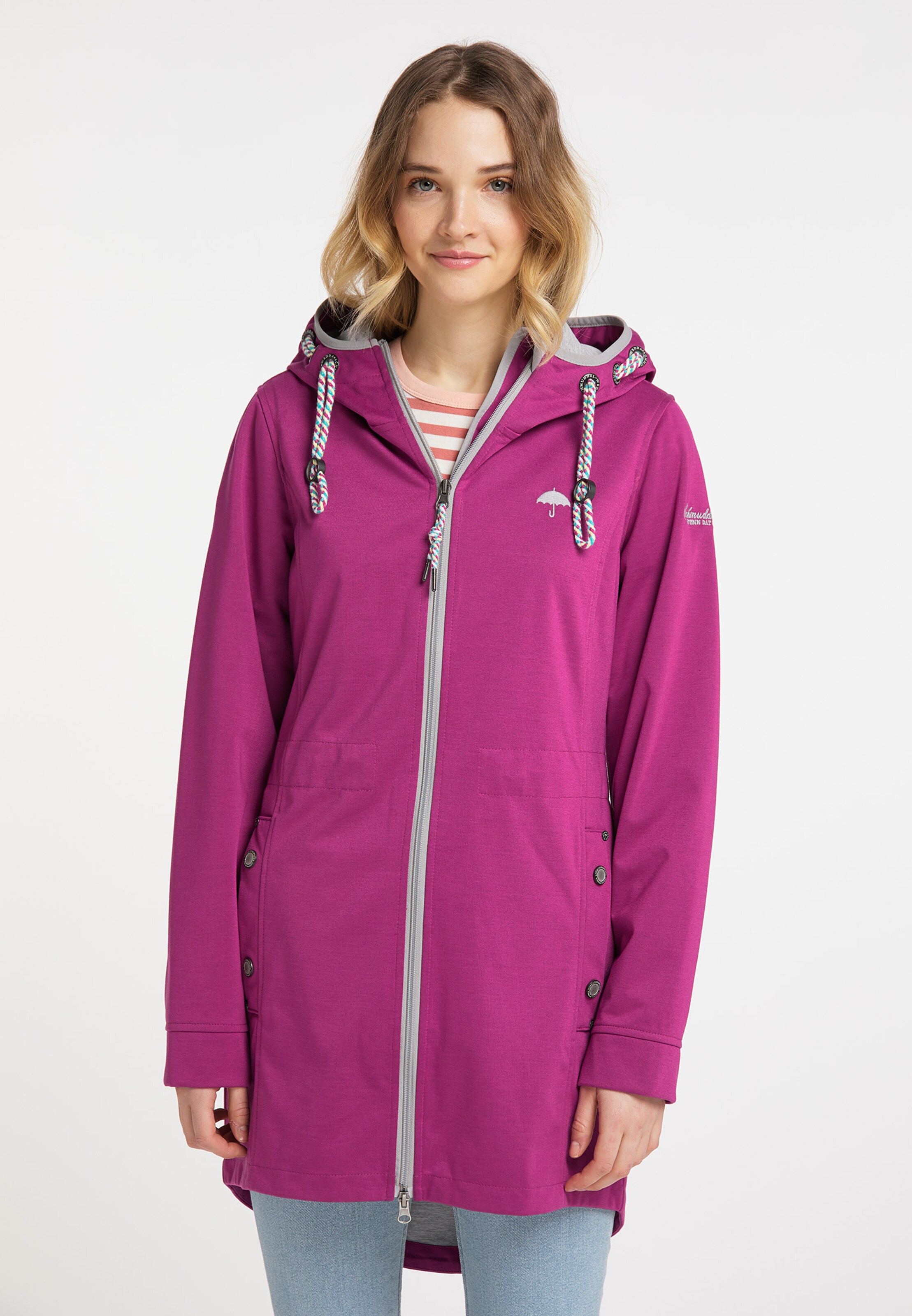 Frauen Mäntel Schmuddelwedda Funktionsmantel 'Kianna' in Fuchsia - EV64061 Frauen Mäntel Schmuddelwedda Funktionsmantel 'Kianna' in Fuchsia - EV64061