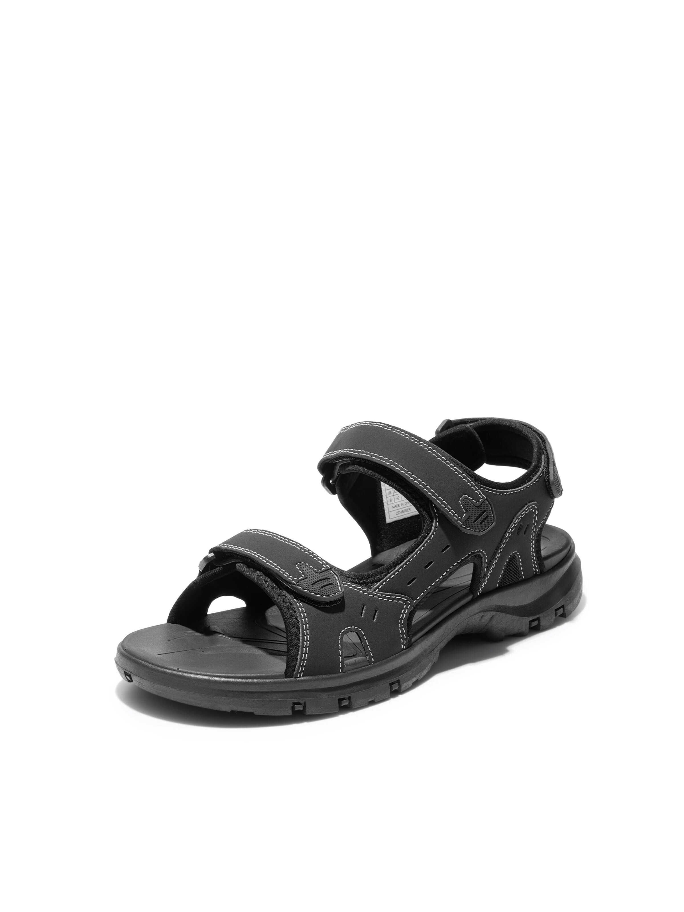 Dream Pairs Trekkingsandale 'DREAM PAIRS Sandalen Herren Outdoor Sommer Bequeme'‌‌‌‌ in Schwarz: Vorderseite