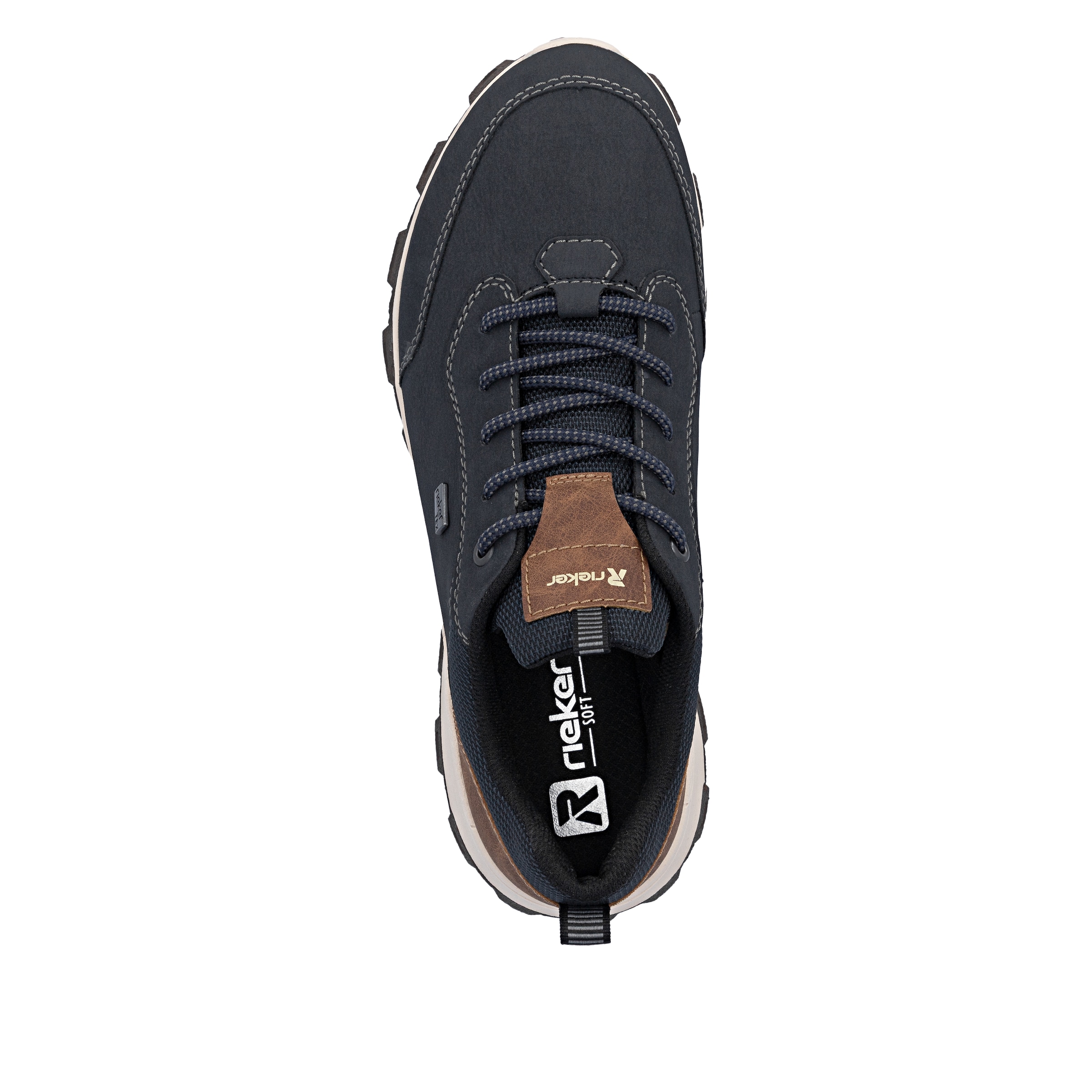 Rieker Schnürschuh in Blau