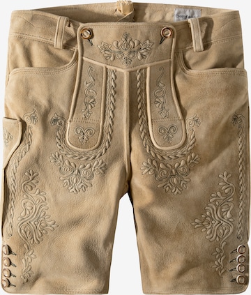 STOCKERPOINT Regular Trachtenhose 'Königstein' in Beige: Vorderseite