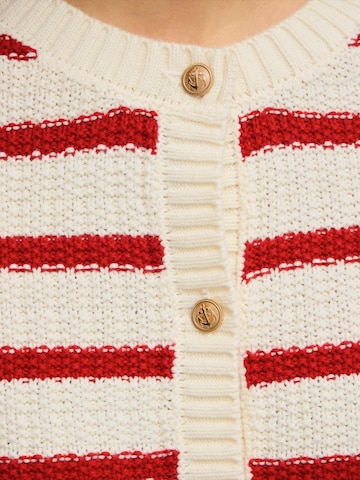 VILA Плетена жилетка 'VITrut' в бяло