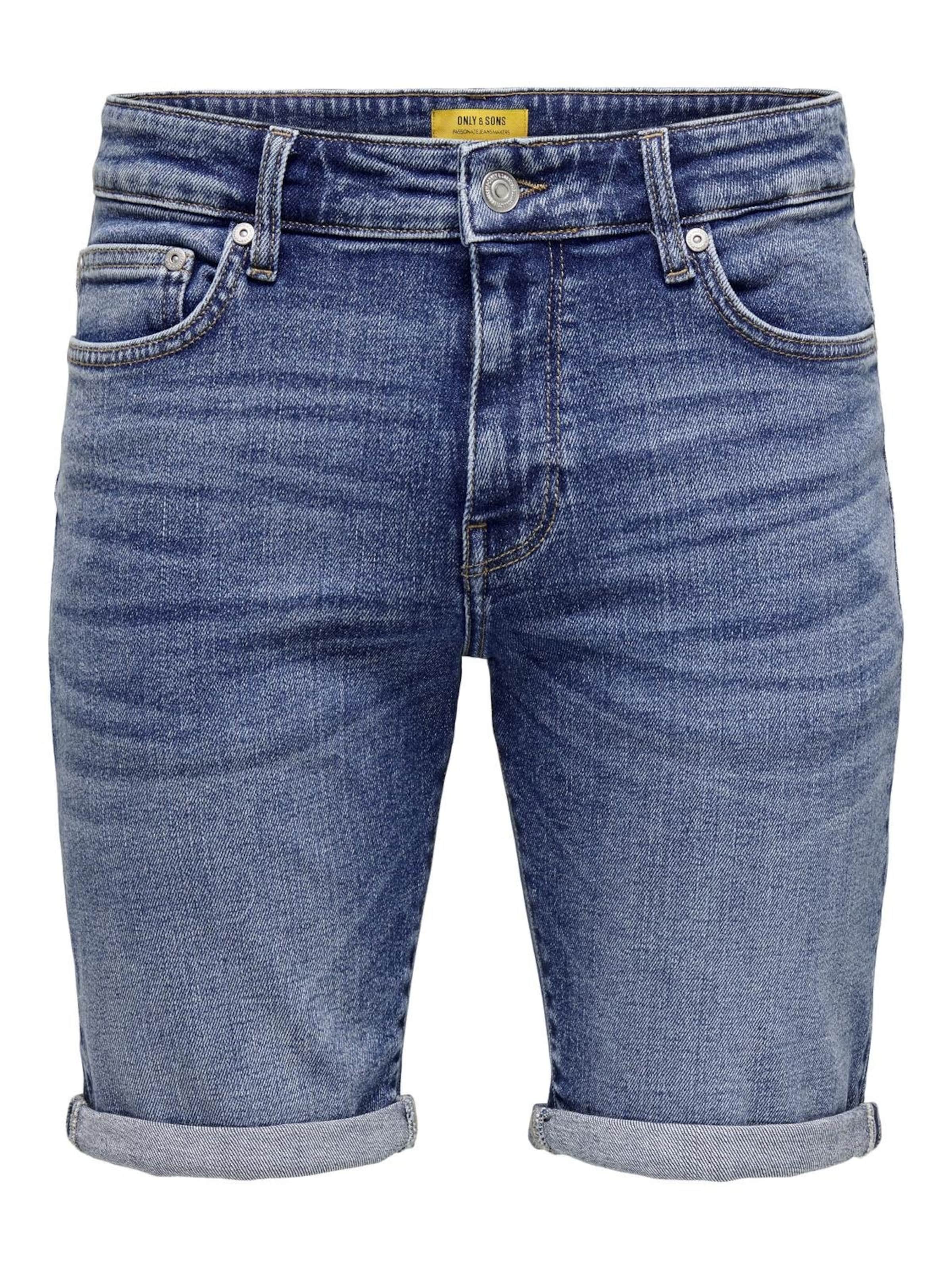 Only & Sons Slim fit Jeans 'Ply' in Blue: front