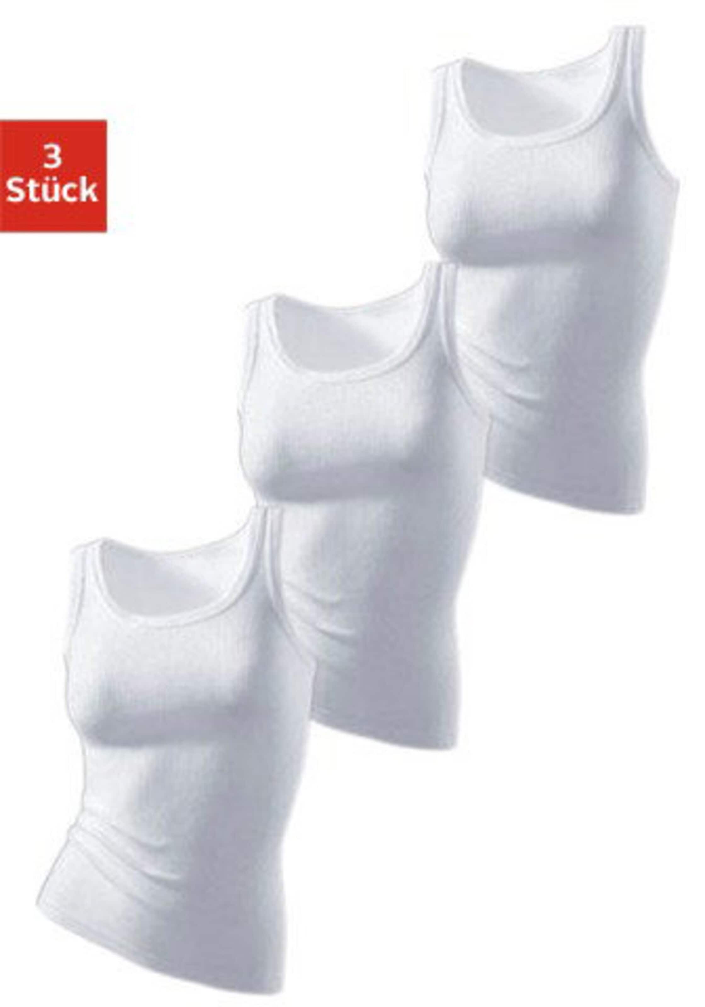 H.I.S Top in White: front