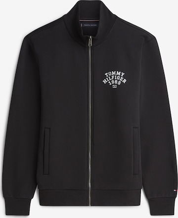 TOMMY HILFIGER Jopa na zadrgo | črna barva: sprednja stran
