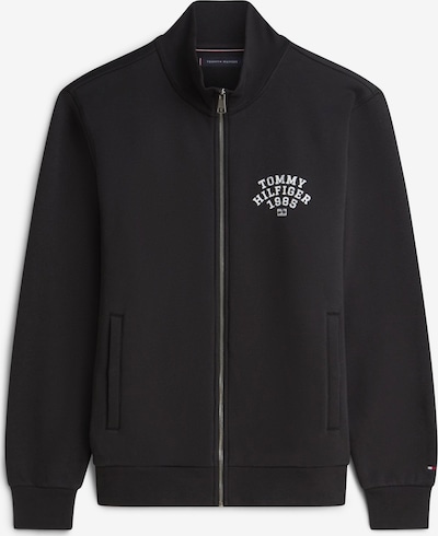 Džemperis iš TOMMY HILFIGER, spalva – juoda / balta, Prekių apžvalga