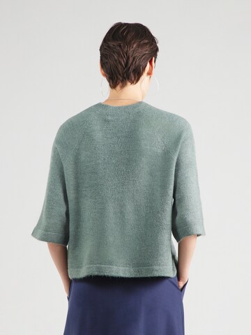 VERO MODA Pulover 'VMLefile' | zelena barva