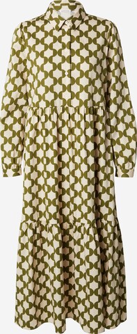 Robe-chemise SEIDENSTICKER en vert : devant