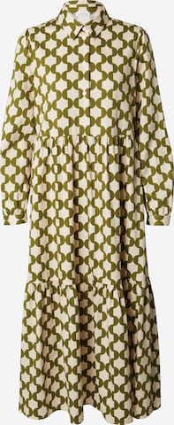 SEIDENSTICKER Shirt Dress in Green: front