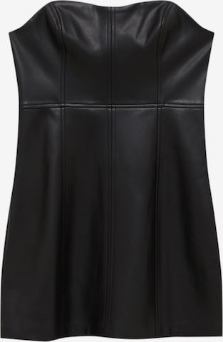 Pull&Bear Kleid in Schwarz: predná strana