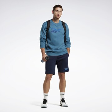 Reebok Athletic Sweatshirt in Blue
