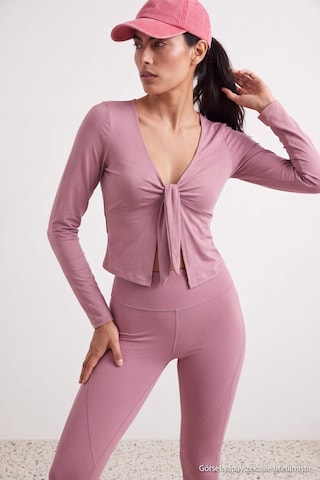 Trendyol - Cárdigan en rosa: frente