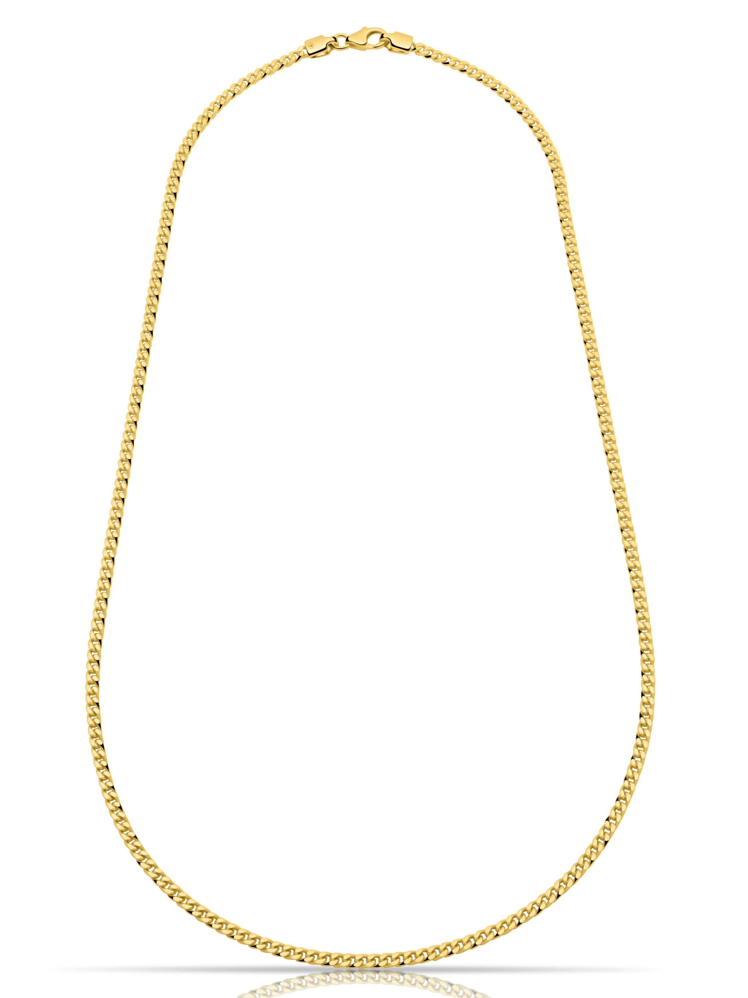 Tony Fein Kette 'Panzer'‌ in Gold: Vorderseite