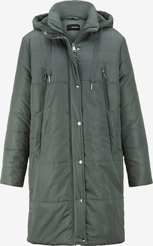 MIAMODA Winter Jacket in Green: front