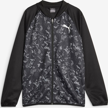 PUMA Sportjacke 'ACTIVE SPORTS' in Schwarz: predná strana