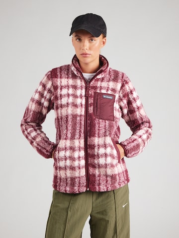 COLUMBIA Funktionsfleecejacke 'West Bend' in Rot: Vorderseite