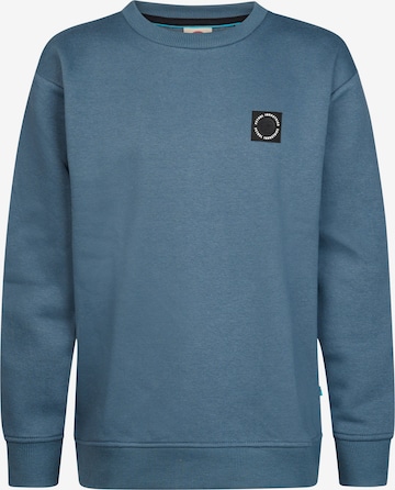 Sweat Petrol Industries en bleu : devant