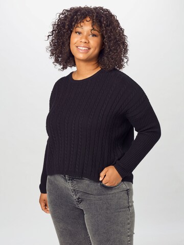 Pull-over Cotton On Curve en noir : devant