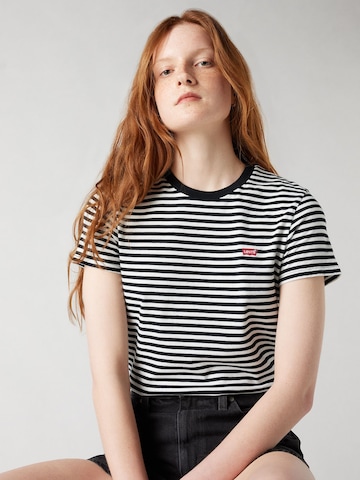 LEVI'S ® Shirt 'Perfect Tee' in Zwart