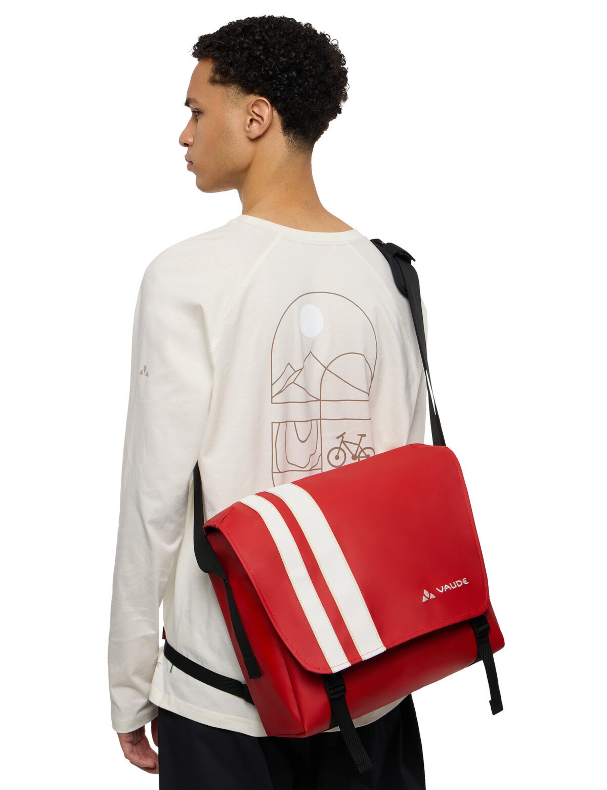 VAUDE Sports bag 'Aguni' in Red