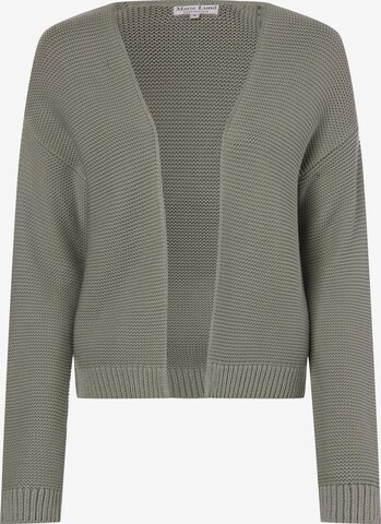 Marie Lund Knit Cardigan in Green: front