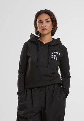 Sweat-shirt MT Men en noir : devant