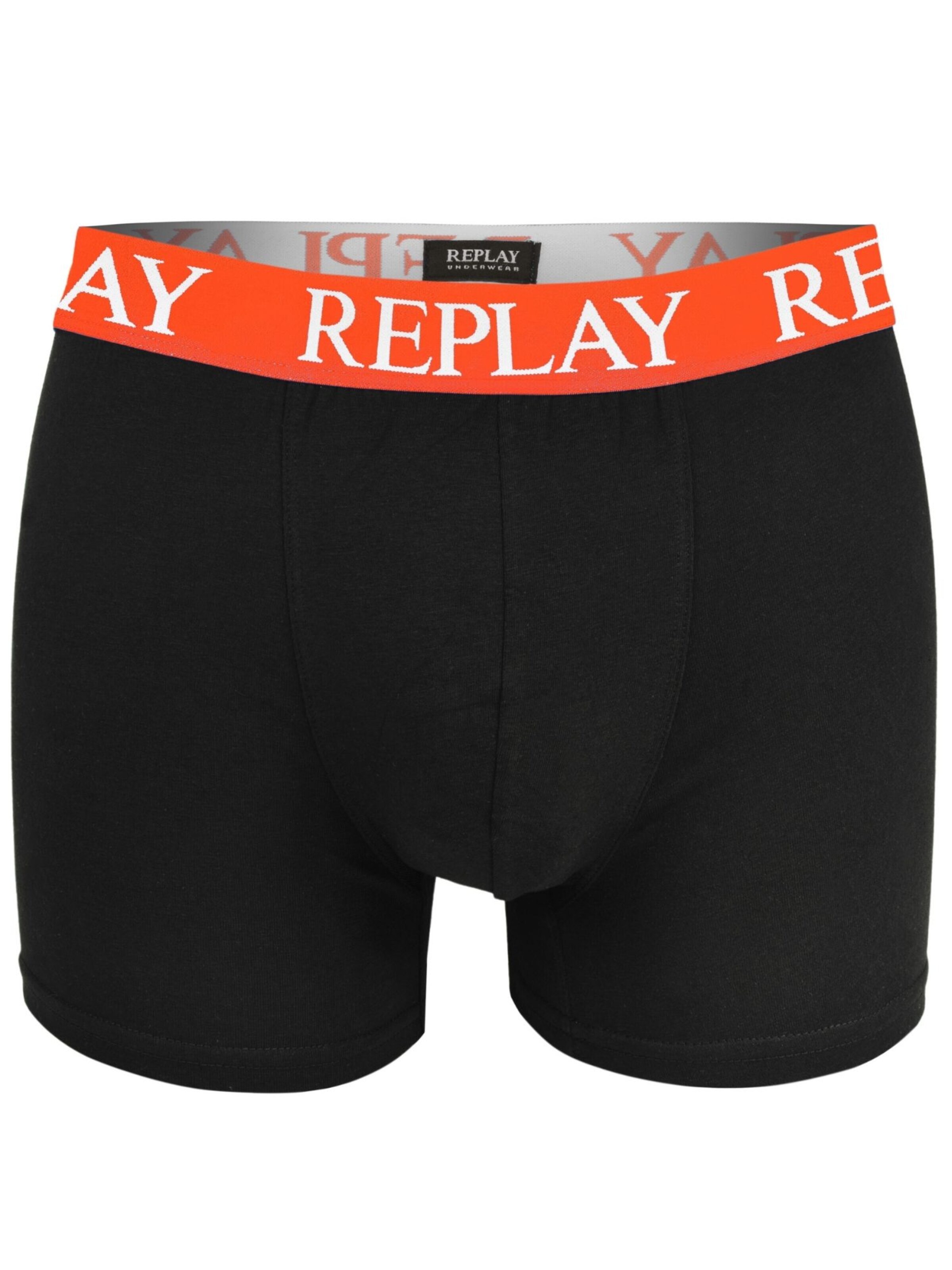 REPLAY Boxerky – oranžová