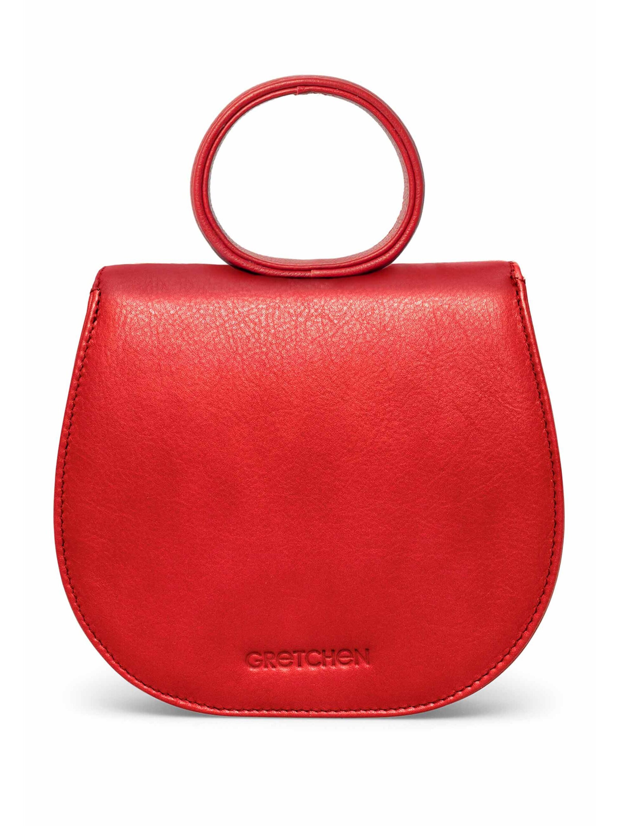 Gretchen Schultertasche 'Ebony' in Rot