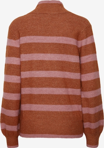 ICHI Sweater 'EDEN' in Brown